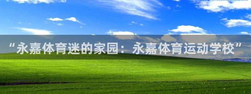 必发官网下载平台APP：“永嘉体育迷的家园：永嘉体育运动学校